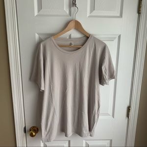 American Apparel Slate Power Wash Tee
